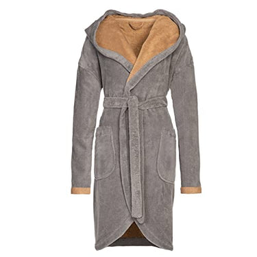 Vossen Damen Palermo Bademantel, Blau (winternight 004), (Herstellergröße: 40/42 M) im Sale
